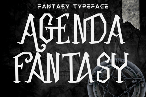 Agenda Fantasy: A Halloween Font That Makes Campaigns Unforgettable