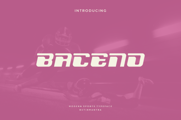 Baceno: A Bold Display Font for Handmade Product Design
