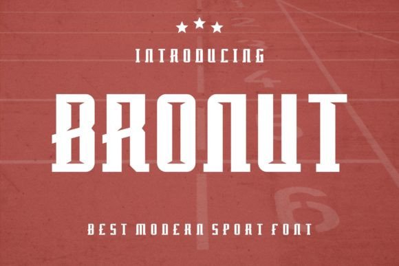 Bronut Font: A Bold Serif for Editorial Design