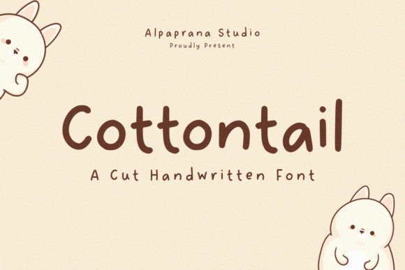 Cottontail: A Handwritten Display Font for Modern Branding
