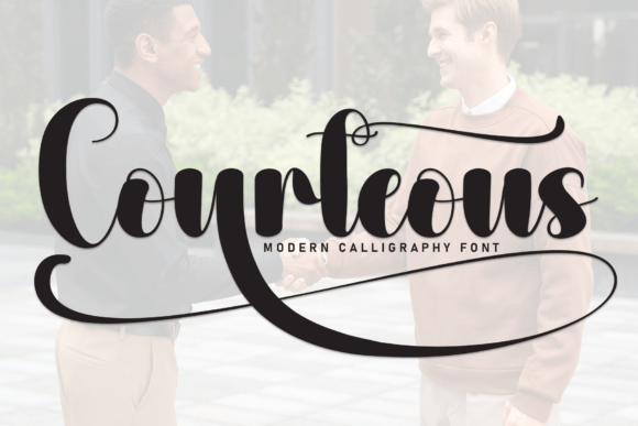 Courteous: A Sweet Handwritten Font for Handmade Products