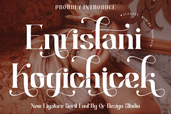 Enristani Kogichicek: A Bold Serif Font for Small Business