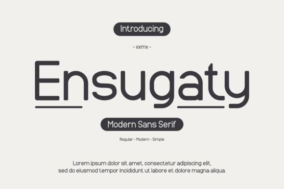 Ensugaty Font: A Web Designer’s Real Take on Modern Display Typography