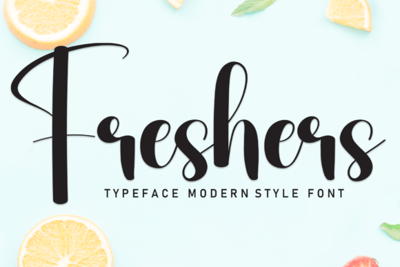 Freshers: A Handwritten Font That Brings Warmth to Editorial Design