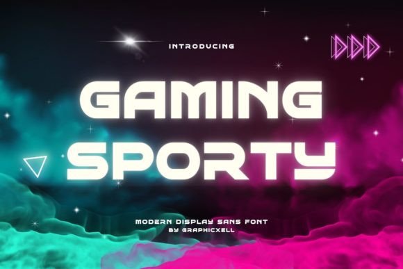 Gaming Sporty Typeface Review for Web Designers