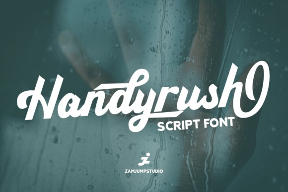 Handyrush: A Retro Script Font That Gives Your Brand a Distinct Voice