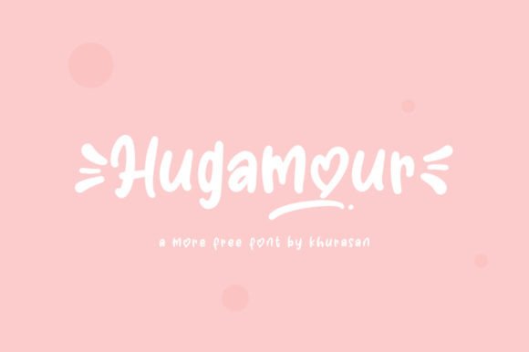 Hugamour: A Display Font That Brings Warmth to Editorial Design
