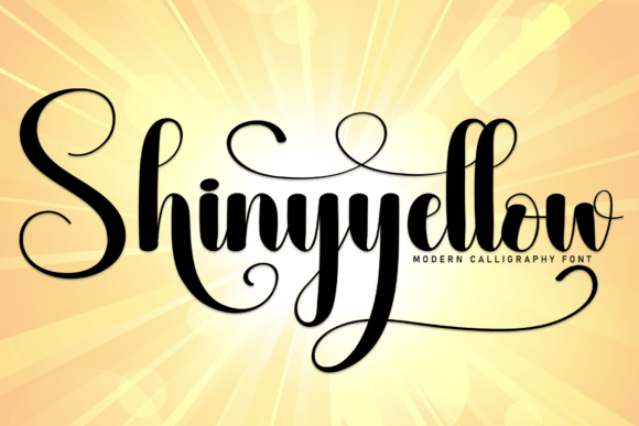 Shinyyellow: A Handwritten Font Review for Brand Designers