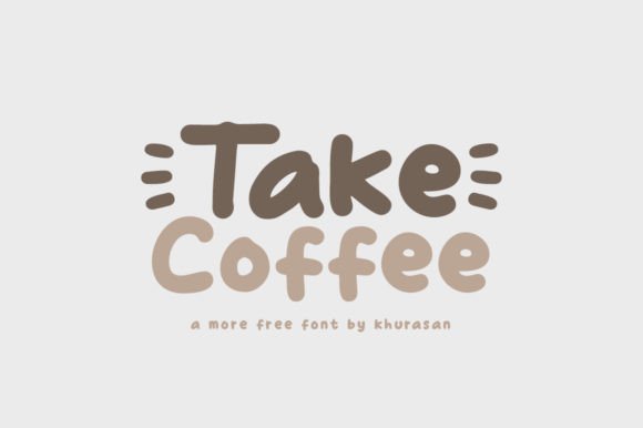 Take Coffee Font Review: A Display Typeface for Editorial Design