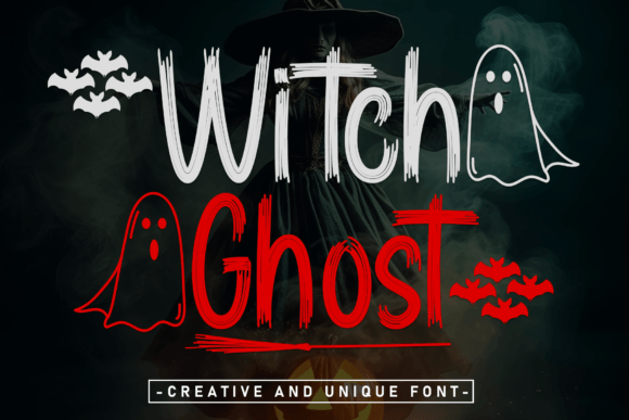 Witch Ghost Brings Enchanting Elegance to Halloween Branding